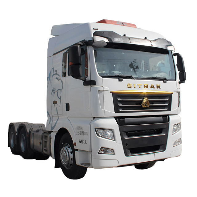 SINOTRUCK Sitrak CNG Used 6x4 Tractor Truck