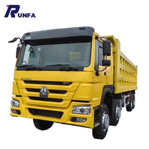 Used Sinotruk HOWO Euro3 Diesel 371HP 8*4 Dump Tipper Transport Truck