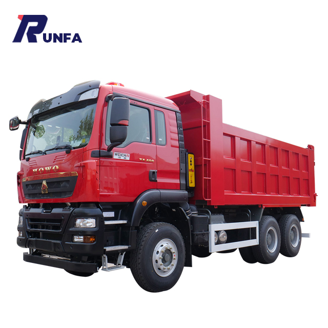 Used SINOTRUK Howo 371 375 HP 6x4 Dump Truck 
